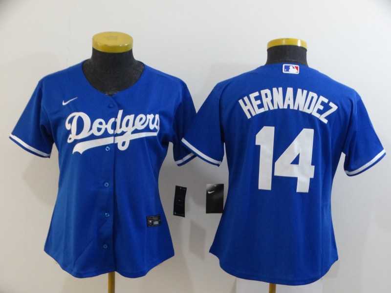 Women Dodgers 14 Enrique Hernandez Royal 2020 Nike Cool Base Jersey,We sell and wholesale Women Dodgers 14 Enrique Hernandez Royal 2020 Nike Cool Base Jersey on line form chian!